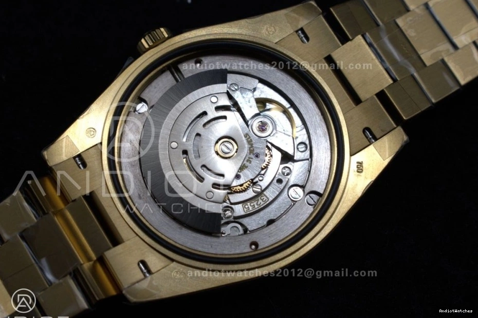 RG DayDate 40 Dial on Bracelet A GSF Weight Gold 390 OnTrend President Roman Gain 0113